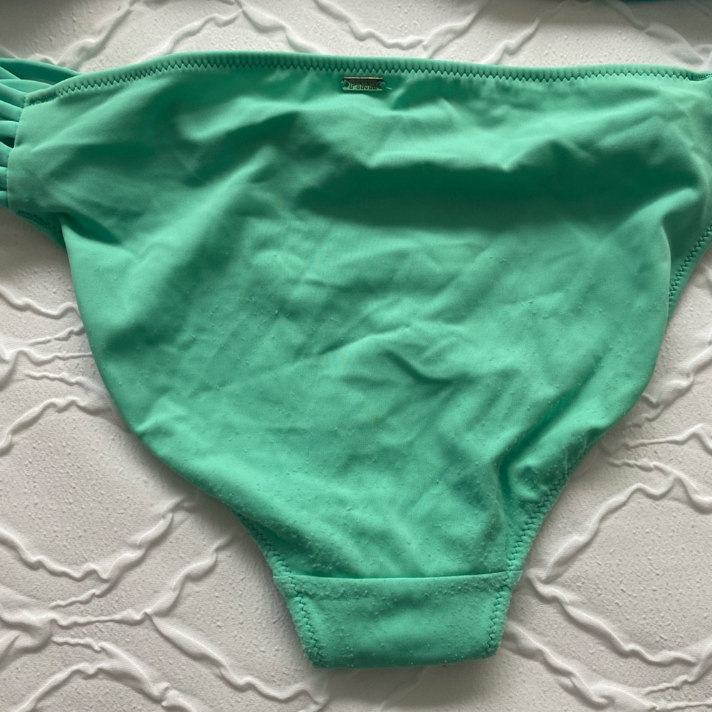 Victoria’s Secret PINK - Strappy Front T-Back Colorblock Bikini Top & Bottom - Picture 10 of 13